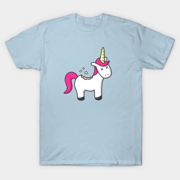 Unicorn Cookie T-Shirt by sombrasblancas